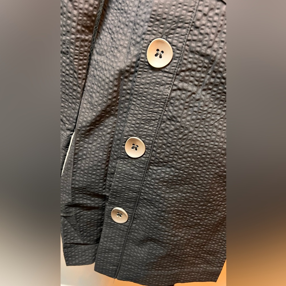 SOVERE  Black Button-Up Mini Dress - Picture 8 of 12